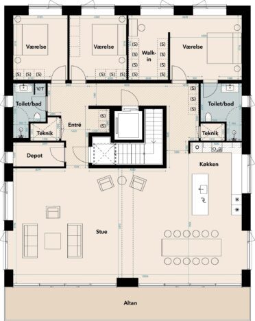 Plantegning for: Gambøtvej 29 2.